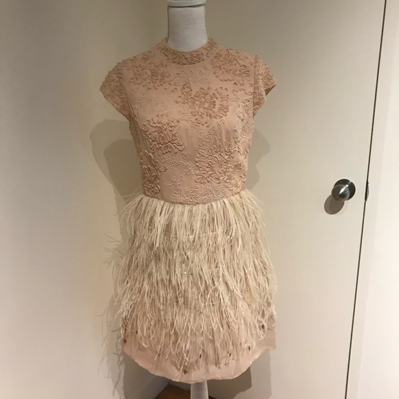 coast feather dress